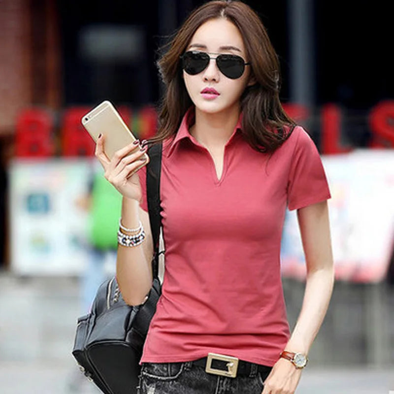 Slim Fit Cotton Polo Shirt