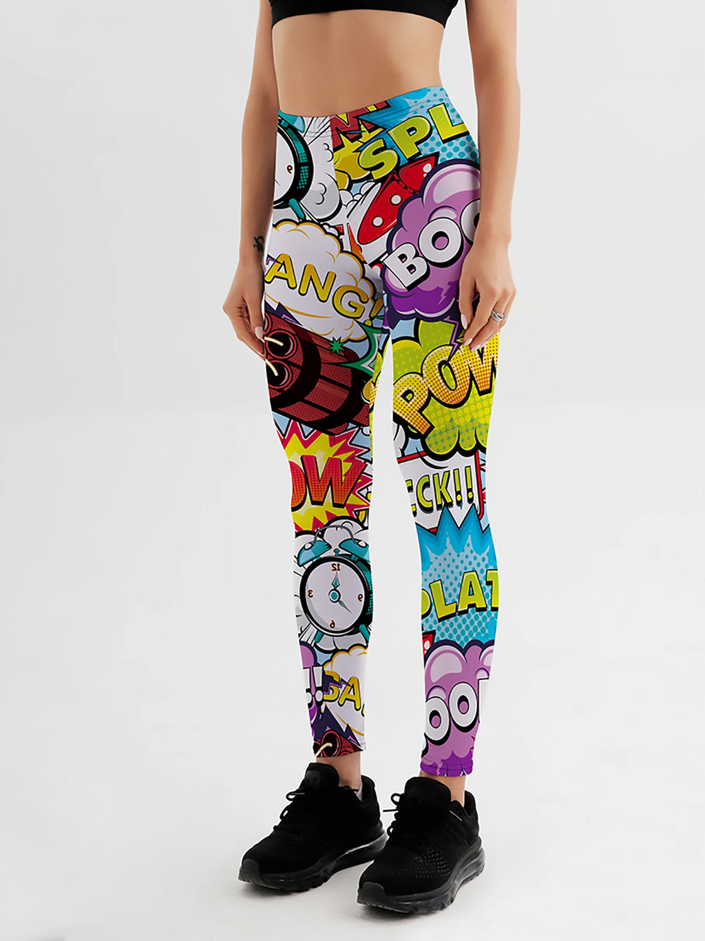 Women's 3D Print Push-Up Leggings