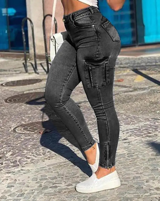 High Waist Skinny Jeans
