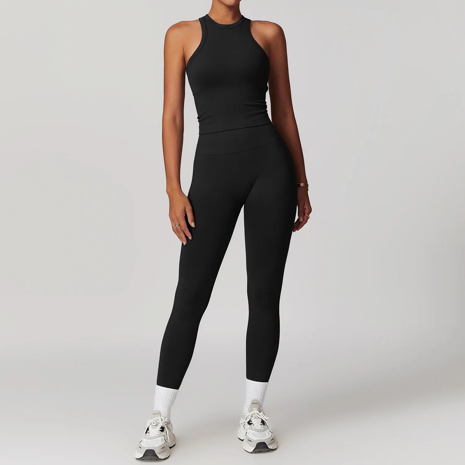 Women's Seamless Gym Set — 2 or 3 Piece Yoga Workout Suit
