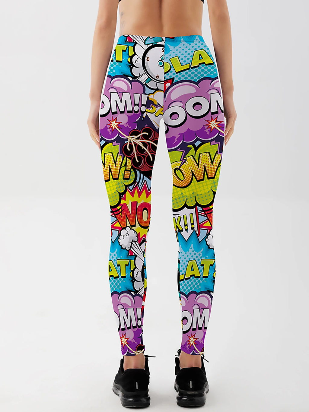 Women's 3D Print Push-Up Leggings