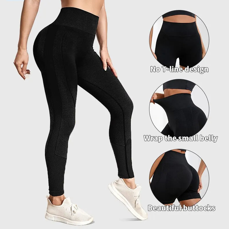 Women's Seamless Push-Up Yoga Leggings
