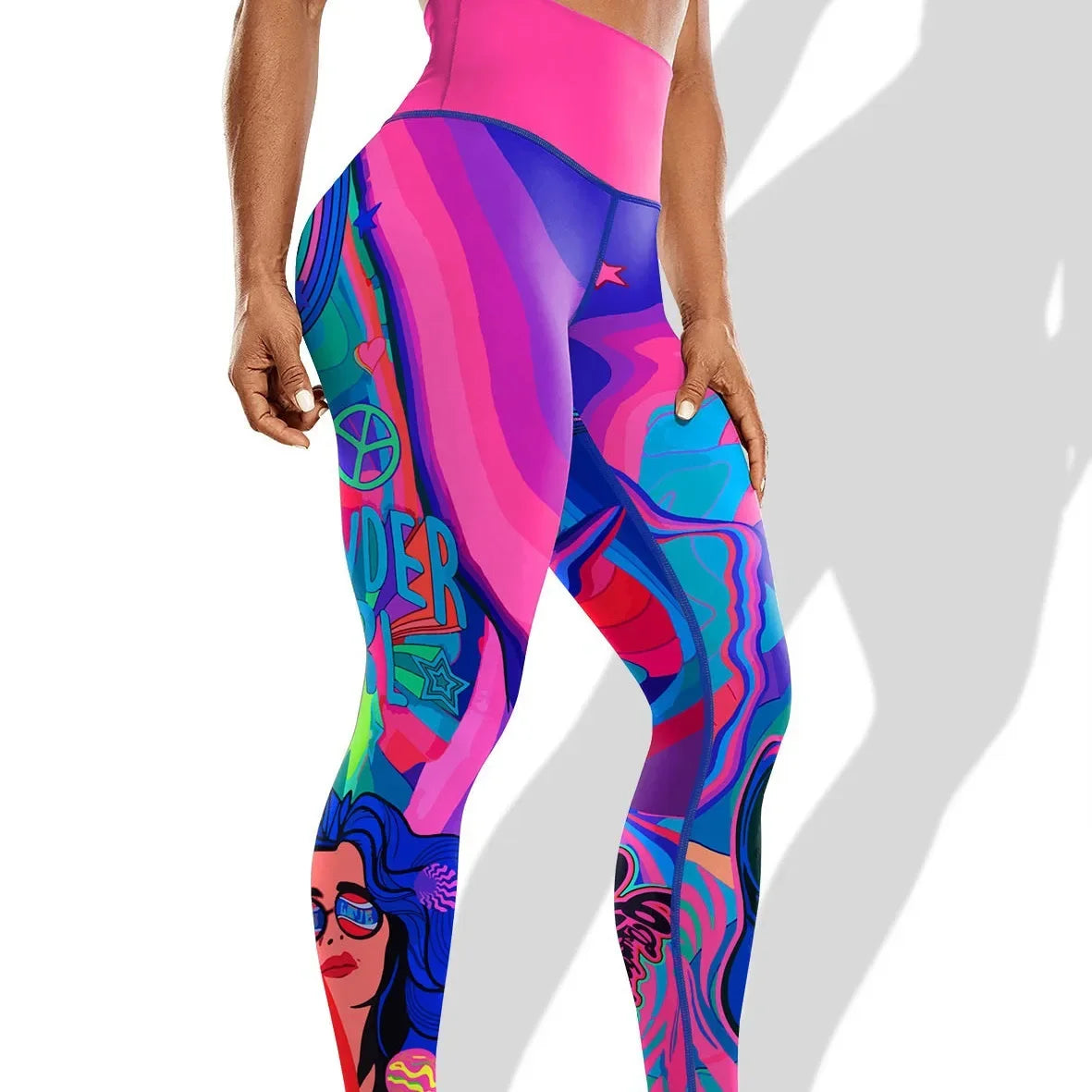 Women's Printed High-Elasticity Leggings