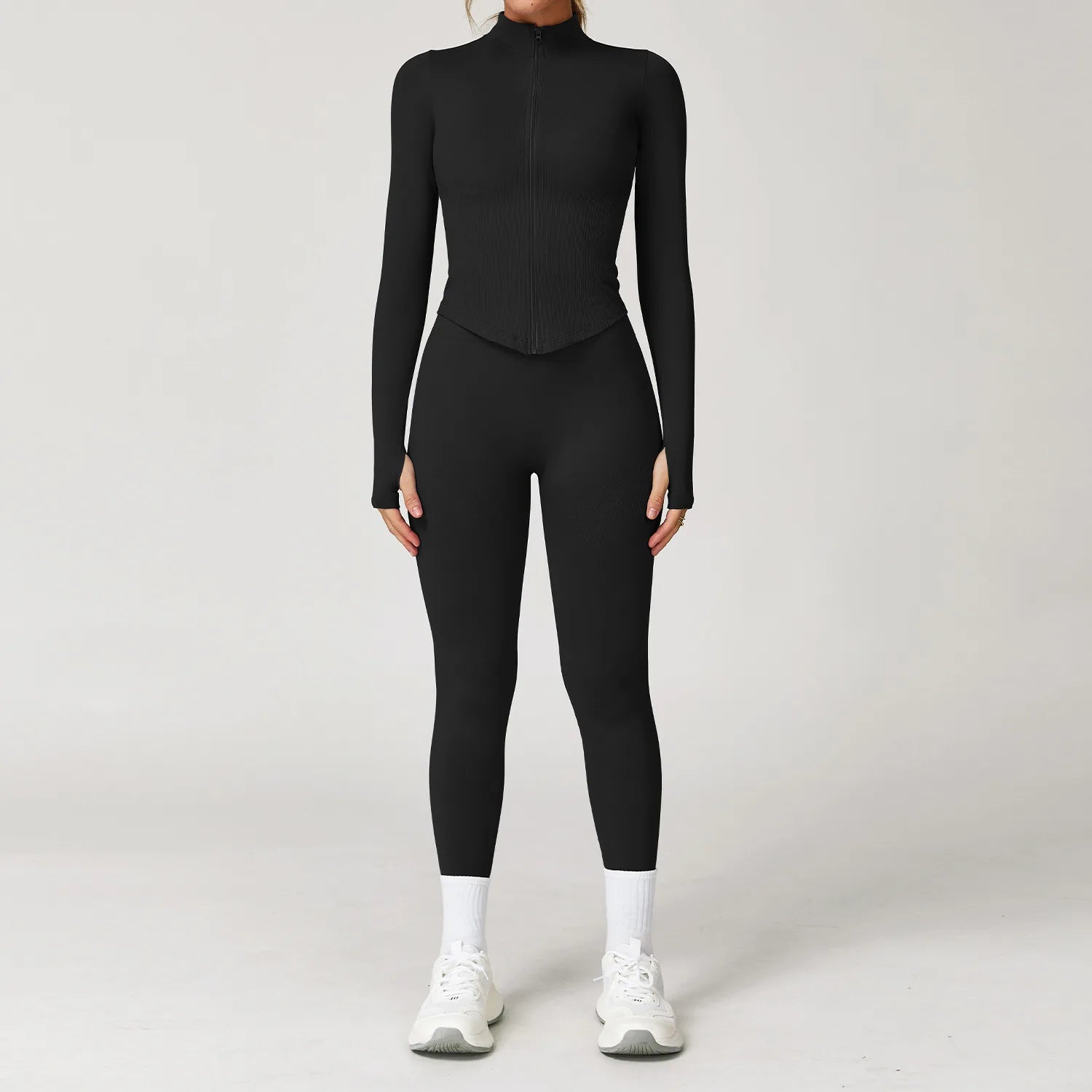 Women's Seamless Gym Set — 2 or 3 Piece Yoga Workout Suit