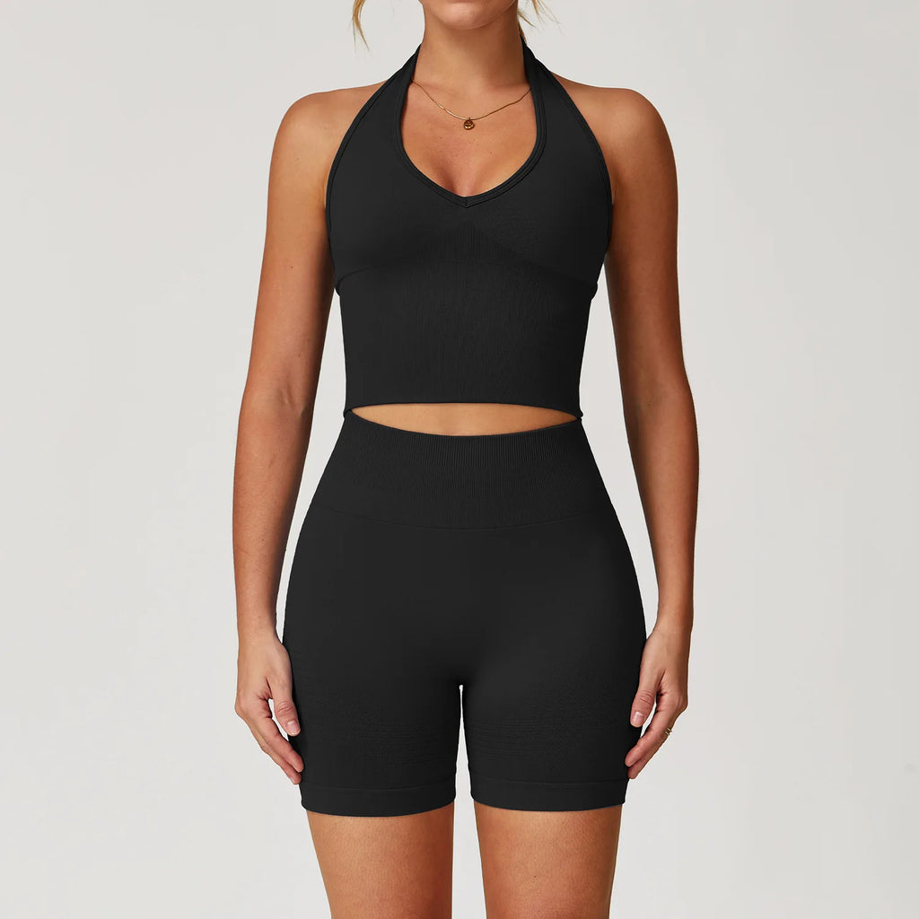 Women's Seamless Gym Set — 2 or 3 Piece Yoga Workout Suit