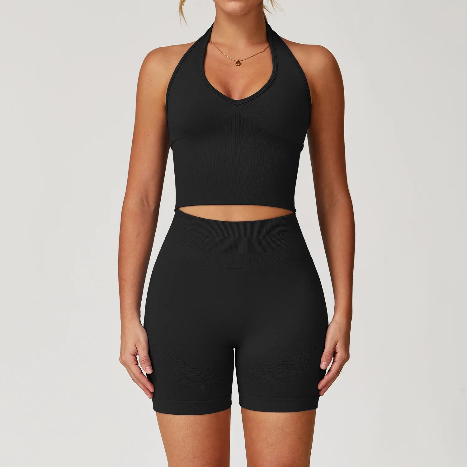 Women's Seamless Gym Set — 2 or 3 Piece Yoga Workout Suit