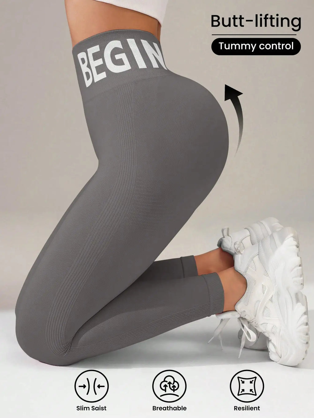 Women's Seamless Butt-Lifting Yoga Leggings