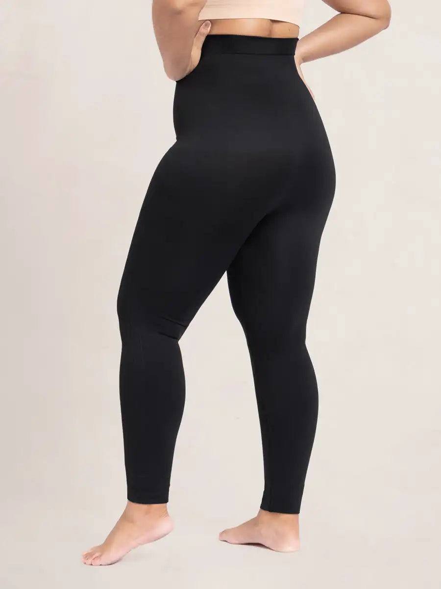 High-Waist Shaper Leggings — Belly Control, Silicone Non-Slip