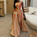 High Waisted Pleated Party Dress