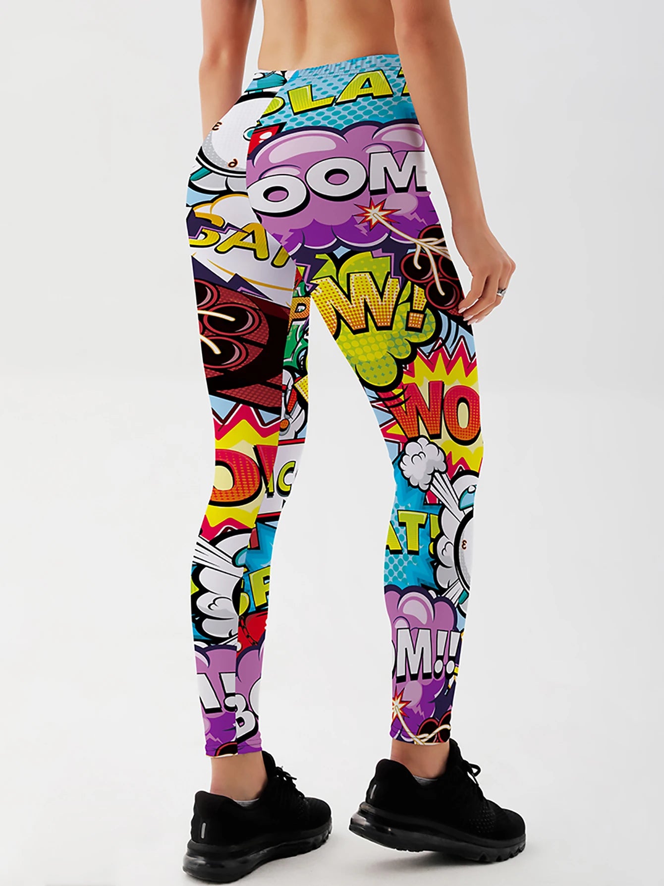 Women's 3D Print Push-Up Leggings