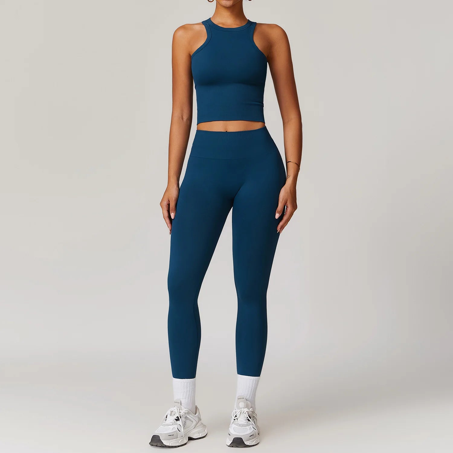 Women's Seamless Gym Set — 2 or 3 Piece Yoga Workout Suit