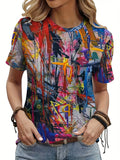 Abstract Graffiti Art T-Shirt