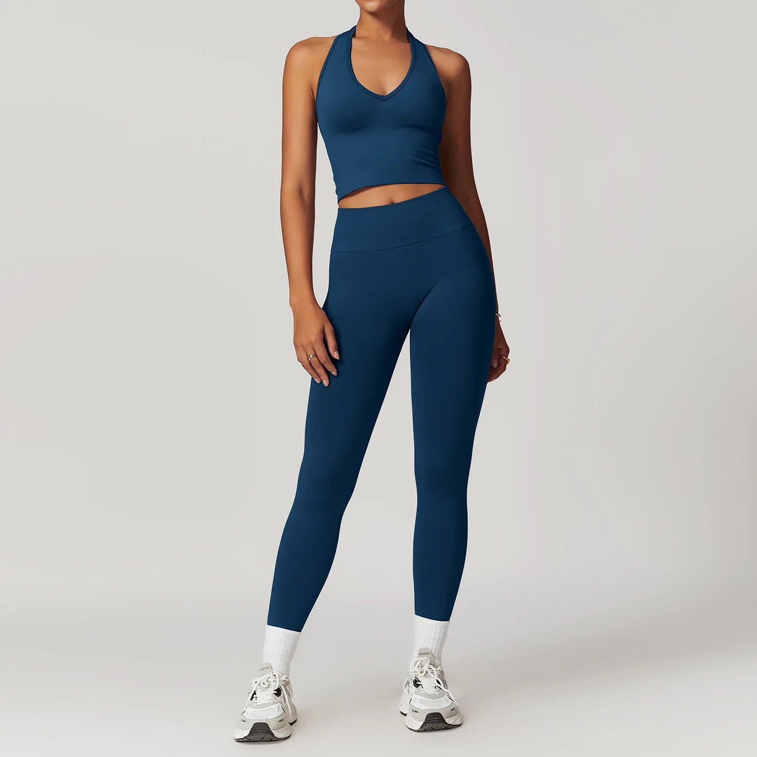 Women's Seamless Gym Set — 2 or 3 Piece Yoga Workout Suit