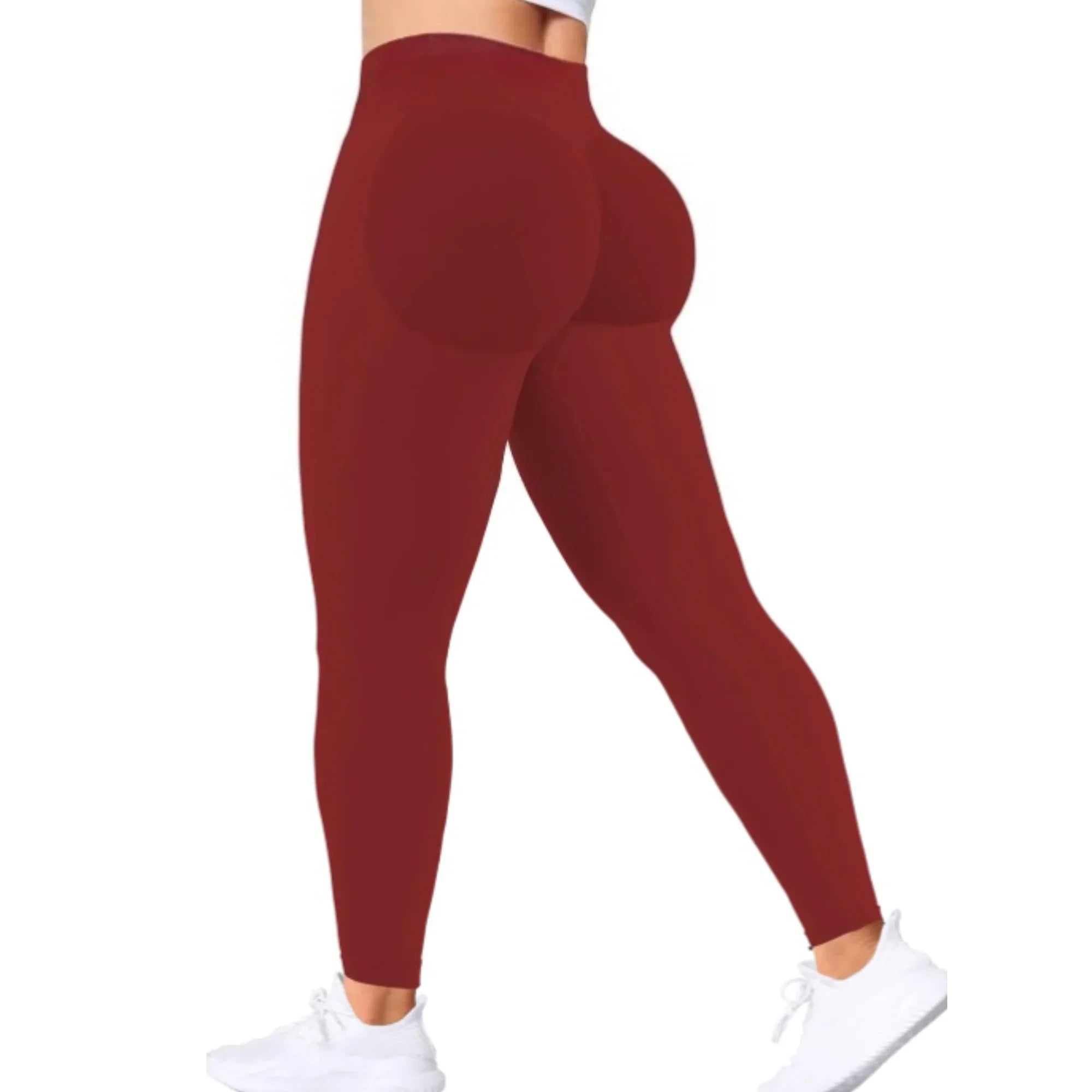 Seamless High-Waist Yoga Pants — Hip-Lifting, High Elastic