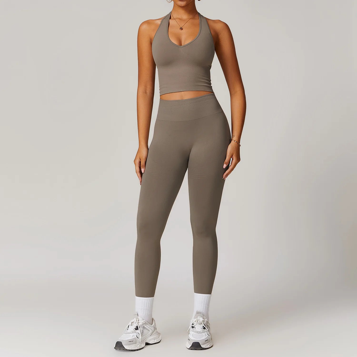 Women's Seamless Gym Set — 2 or 3 Piece Yoga Workout Suit