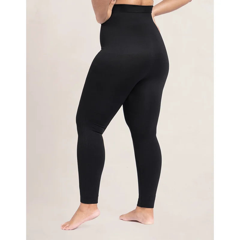 High-Waist Shaper Leggings — Belly Control, Silicone Non-Slip