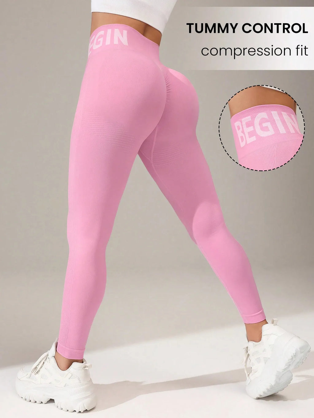 Women's Seamless Butt-Lifting Yoga Leggings