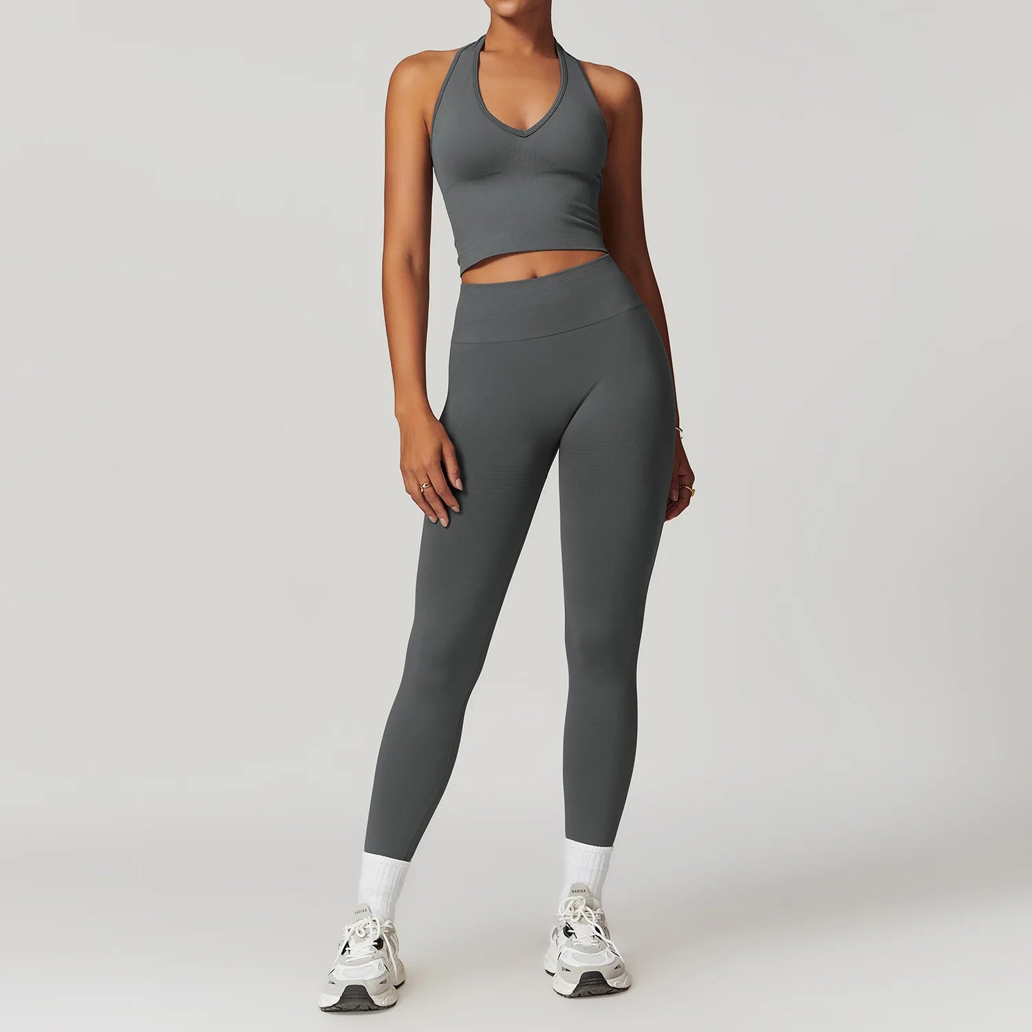 Women's Seamless Gym Set — 2 or 3 Piece Yoga Workout Suit
