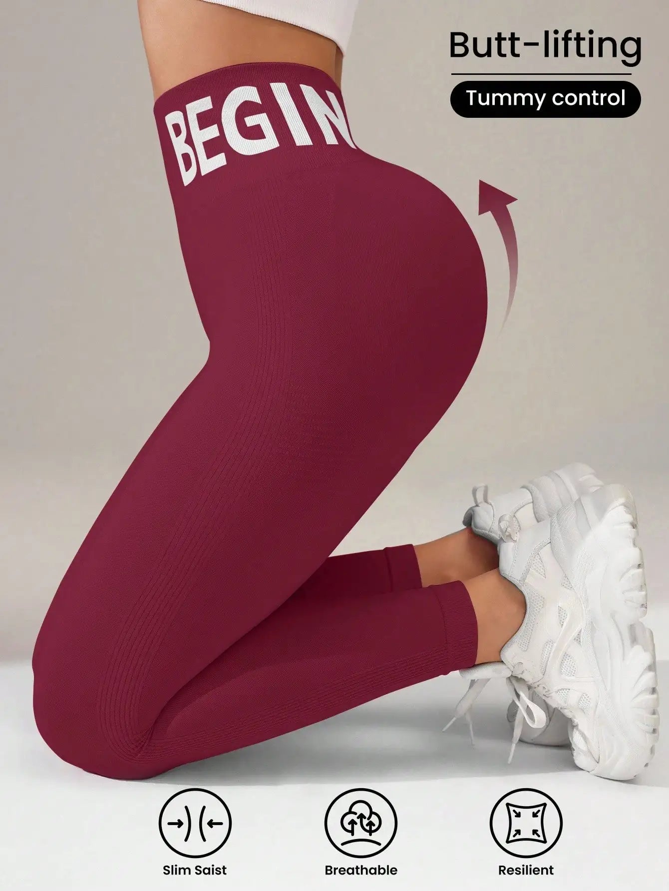 Women's Seamless Butt-Lifting Yoga Leggings