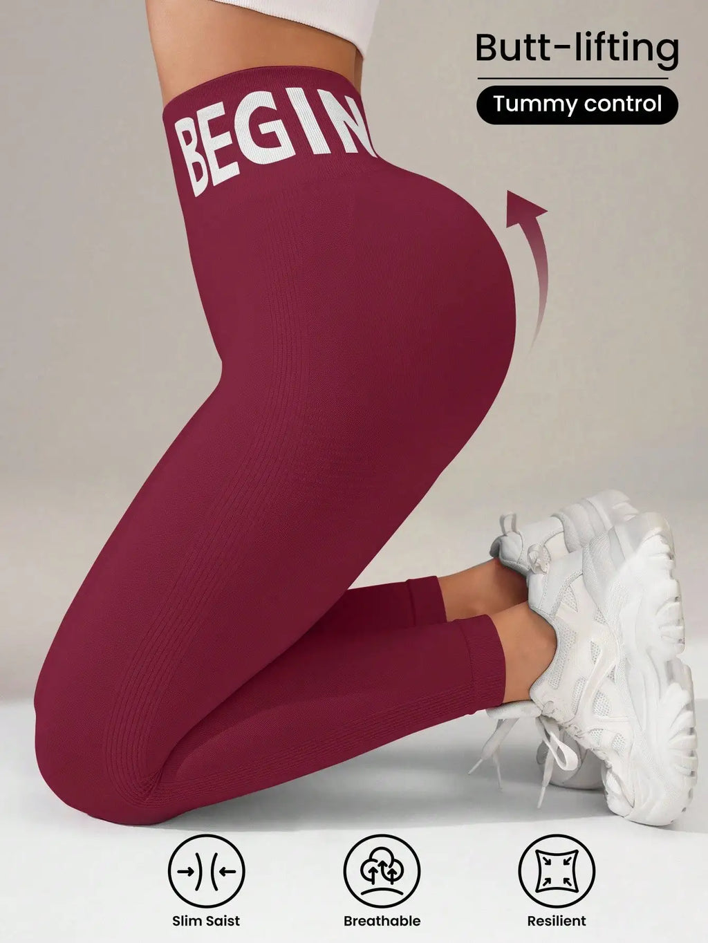 Women's Seamless Butt-Lifting Yoga Leggings