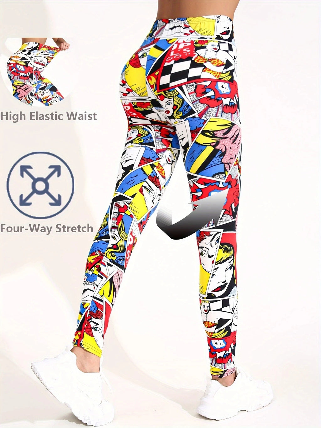 Women's High-Stretch Yoga & Fitness Leggings