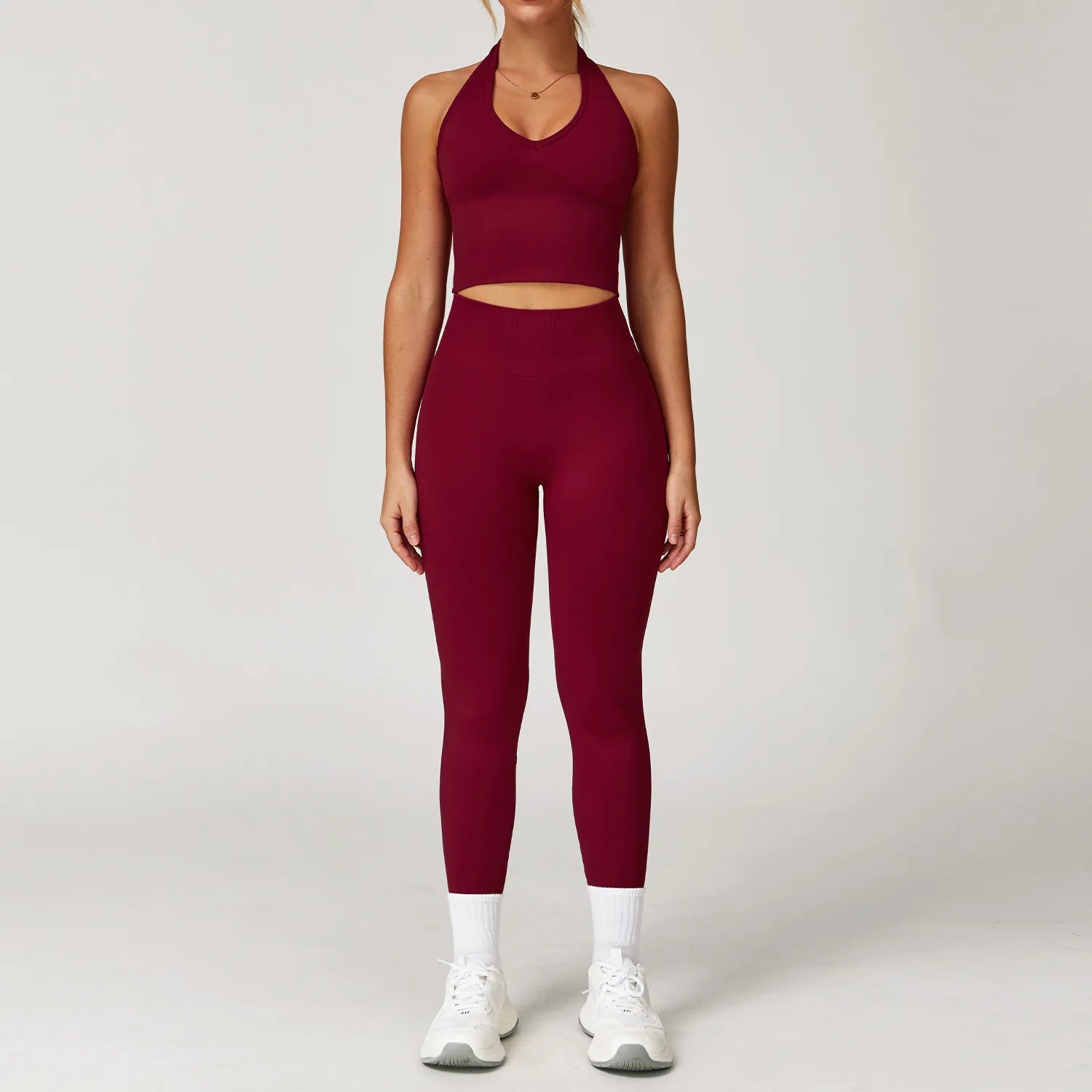 Women's Seamless Gym Set — 2 or 3 Piece Yoga Workout Suit