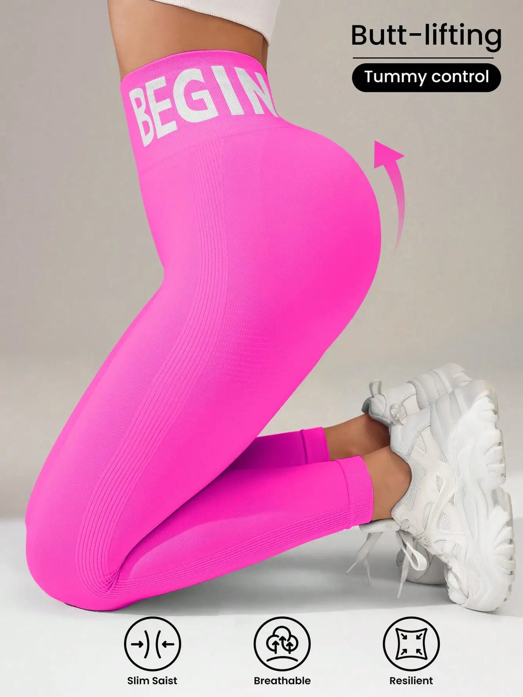 Women's Seamless Butt-Lifting Yoga Leggings