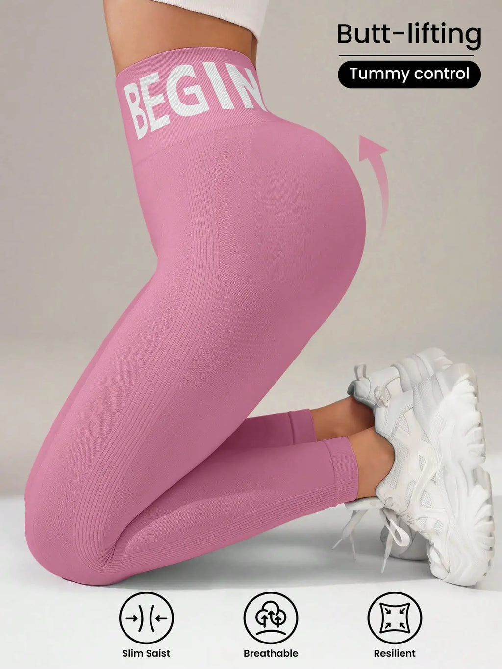 Women's Seamless Butt-Lifting Yoga Leggings