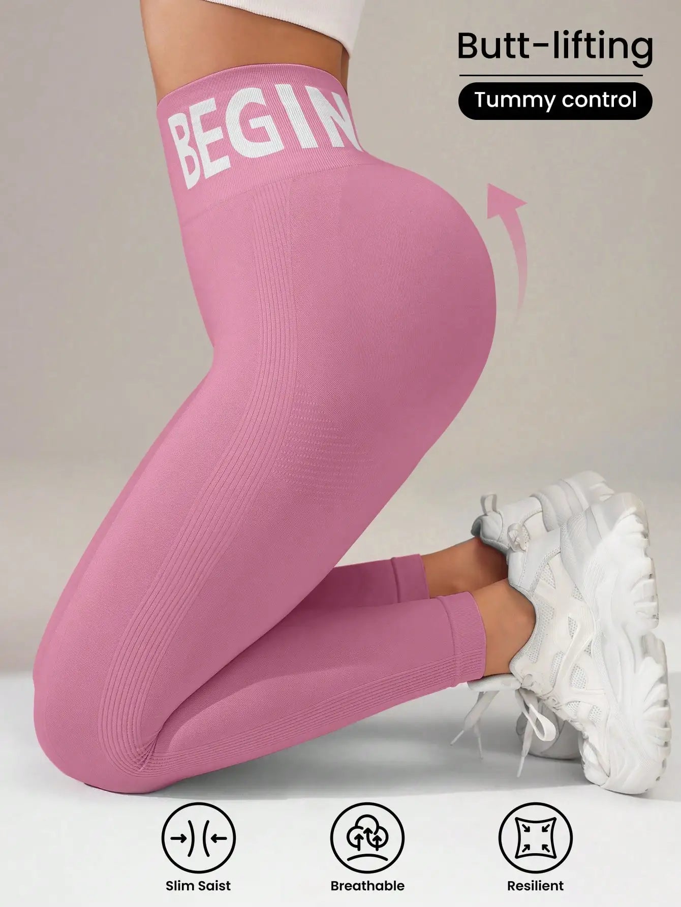 Women's Seamless Butt-Lifting Yoga Leggings