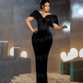 Mermaid Off-Shoulder Evening Gown