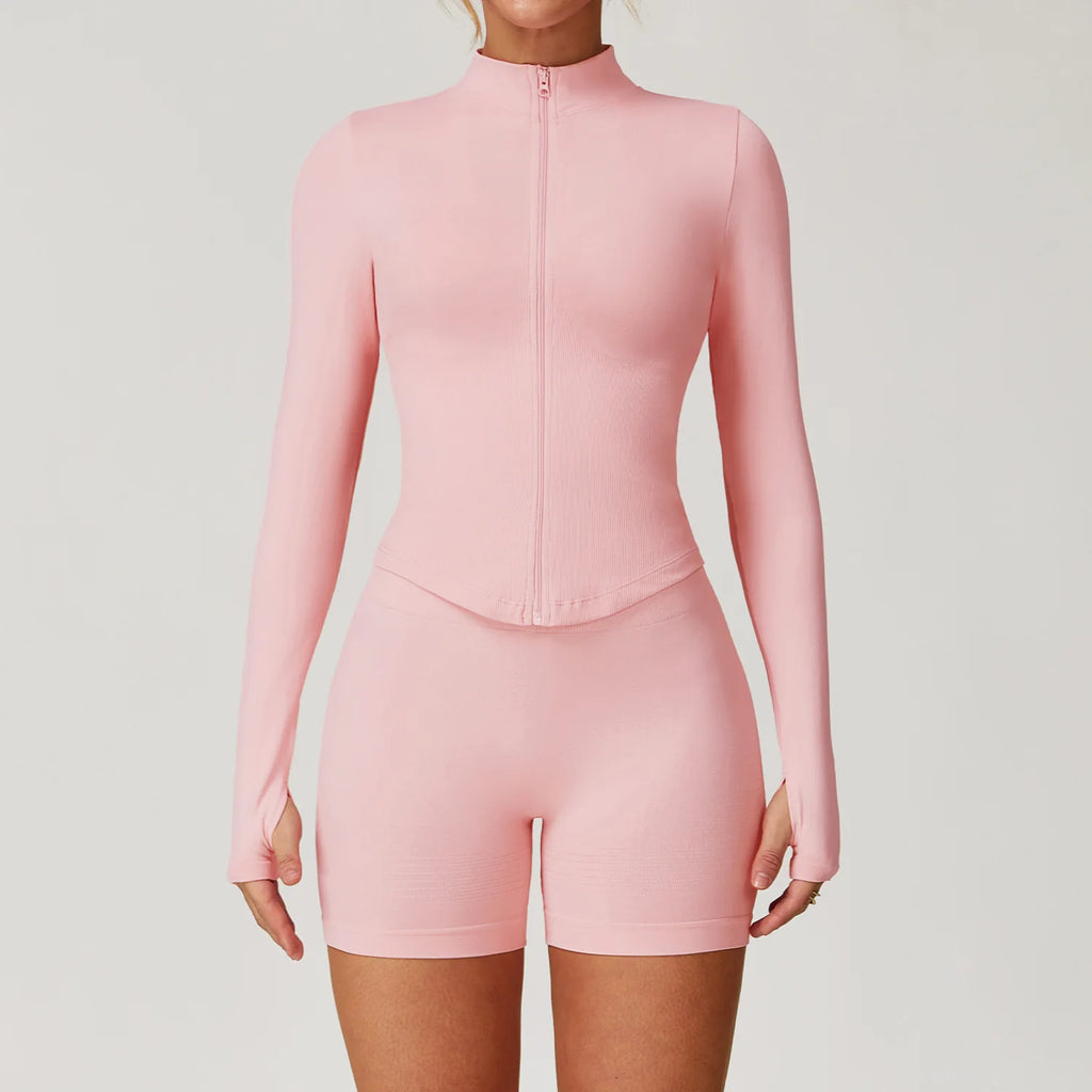 Women's Seamless Gym Set — 2 or 3 Piece Yoga Workout Suit