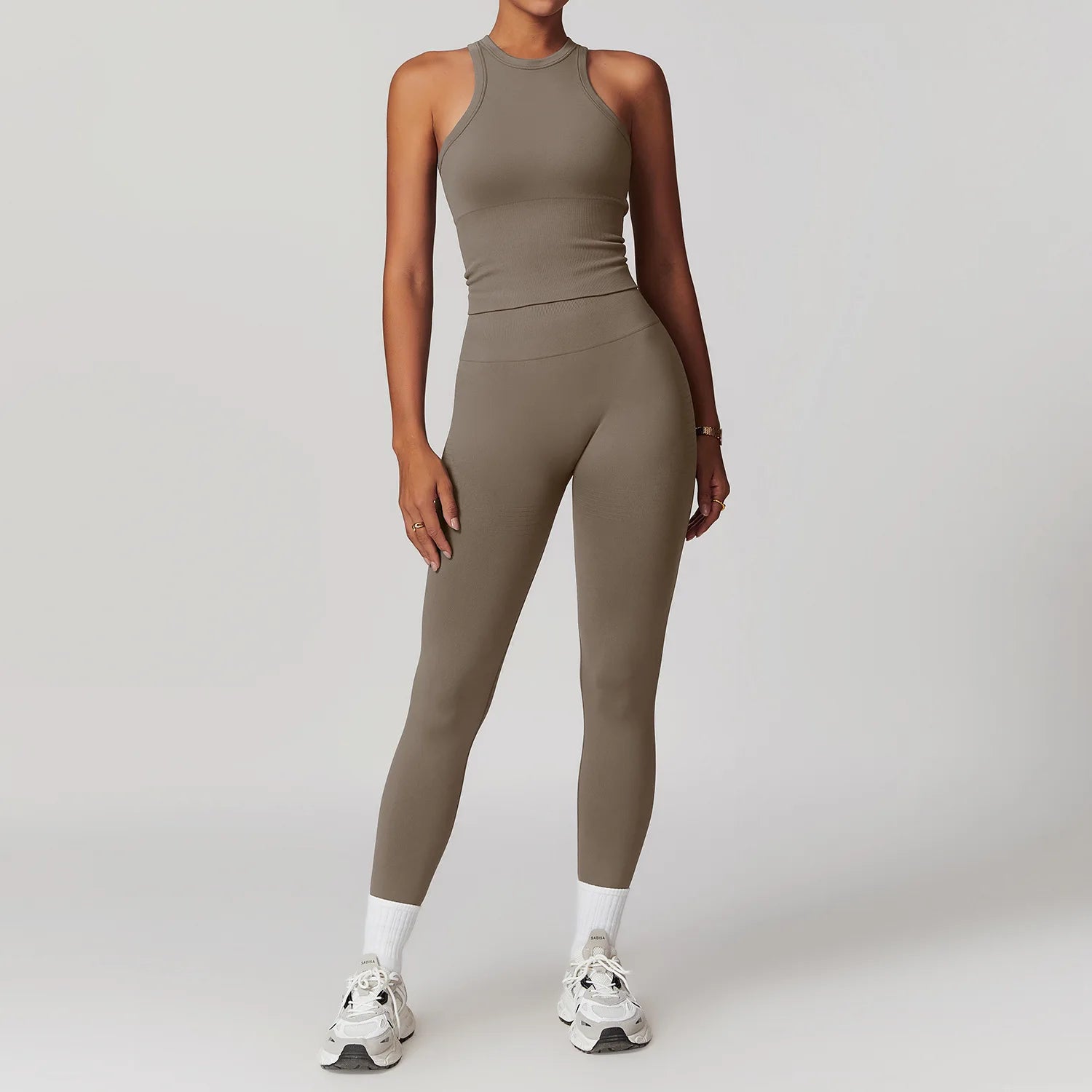 Women's Seamless Gym Set — 2 or 3 Piece Yoga Workout Suit